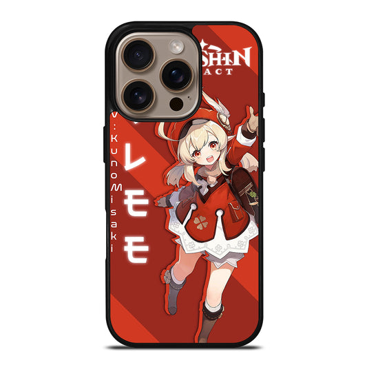 GENSHIN IMPACT KLEE iPhone 16 Pro Case Cover