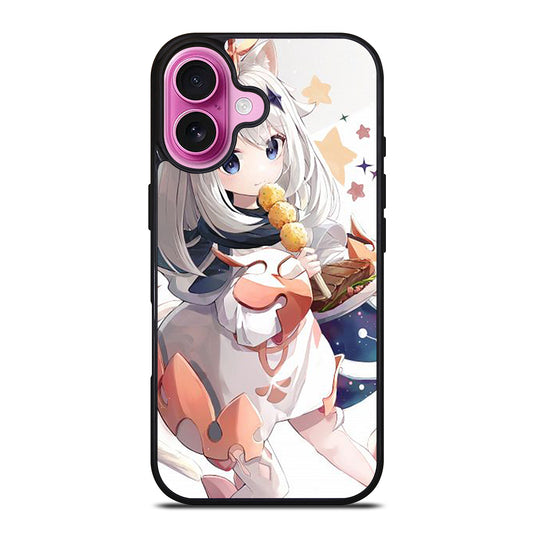 GENSHIN IMPACT PAIMON CUTE GAME iPhone 16 Plus Case Cover