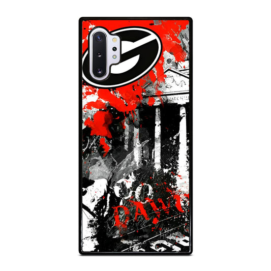 GEORGIA BULLDOGS ART Samsung Galaxy Note 10 Plus Case Cover