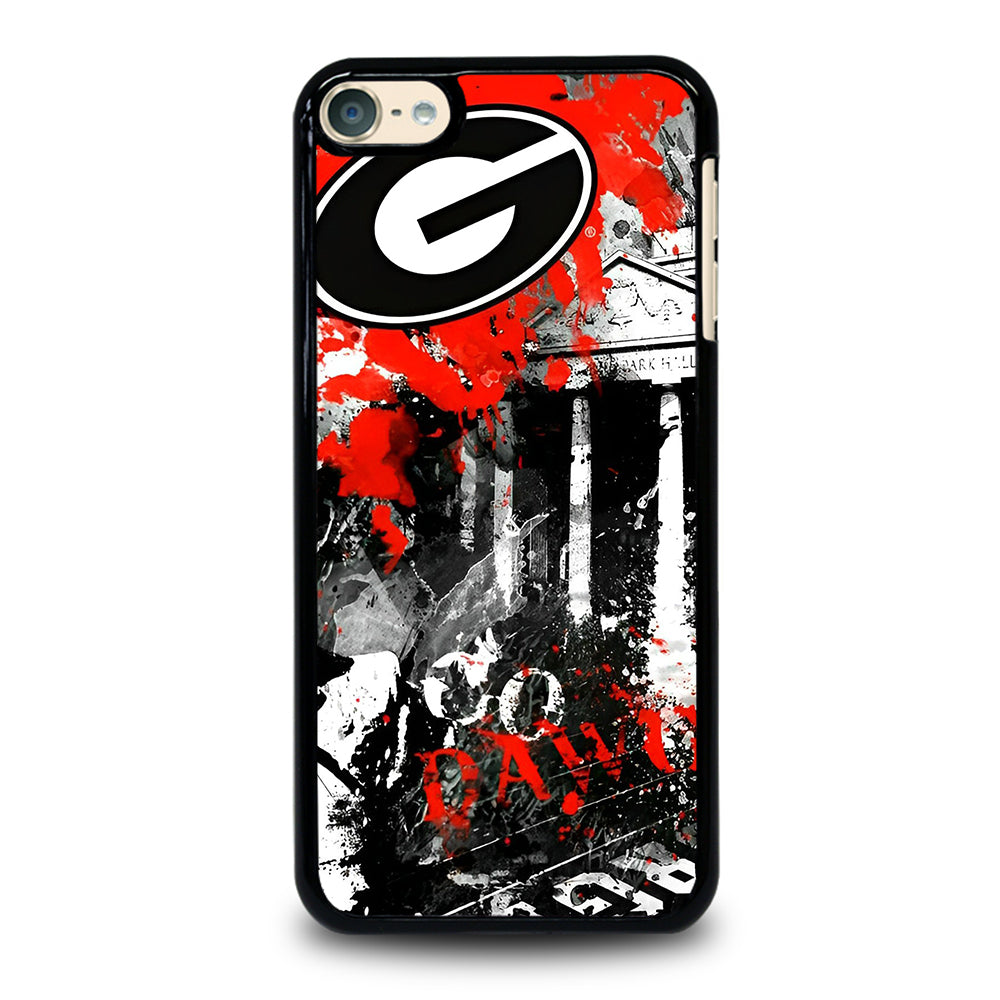 GEORGIA BULLDOGS ART iPod Touch 6 Case Cover