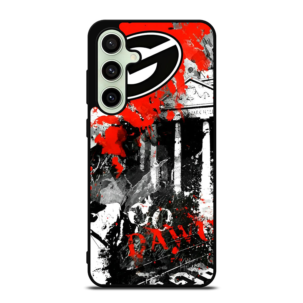 GEORGIA BULLDOGS ART Samsung Galaxy S24 FE Case Cover