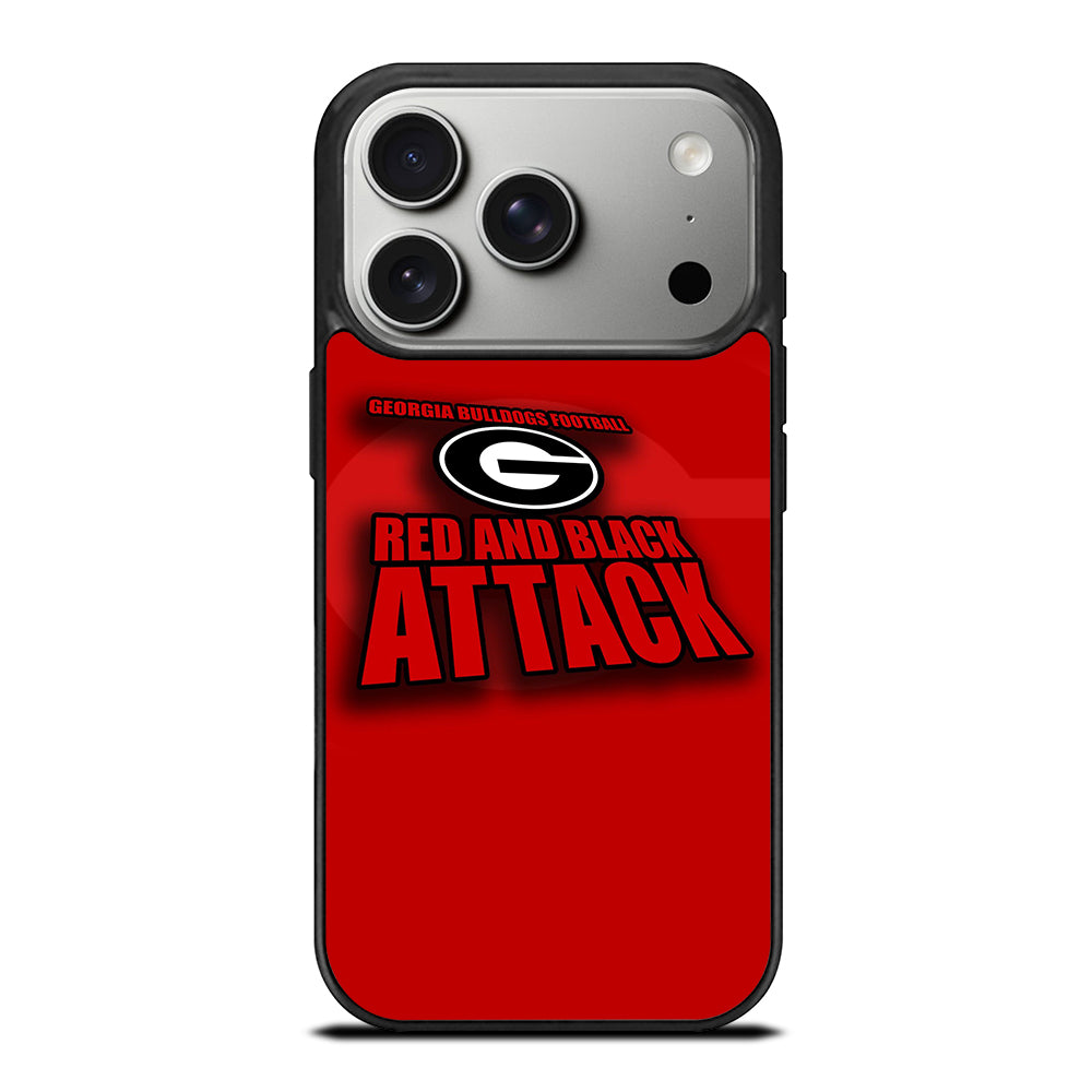 GEORGIA BULLDOGS FOOTBALL NFL LOGO iPhone 17 Pro Case Cover