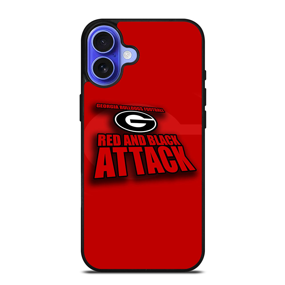GEORGIA BULLDOGS FOOTBALL NFL LOGO iPhone 16 Case Cover