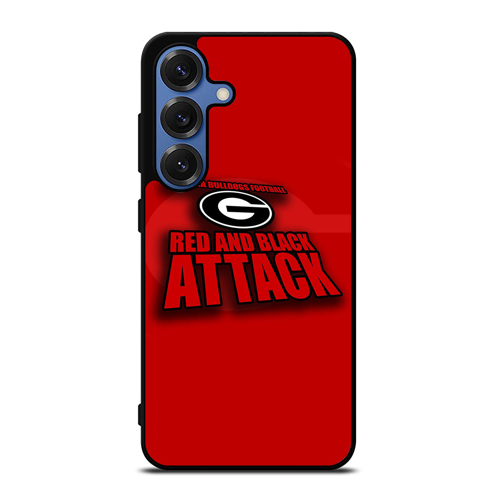 GEORGIA BULLDOGS FOOTBALL NFL LOGO Samsung Galaxy S25 Case Cover