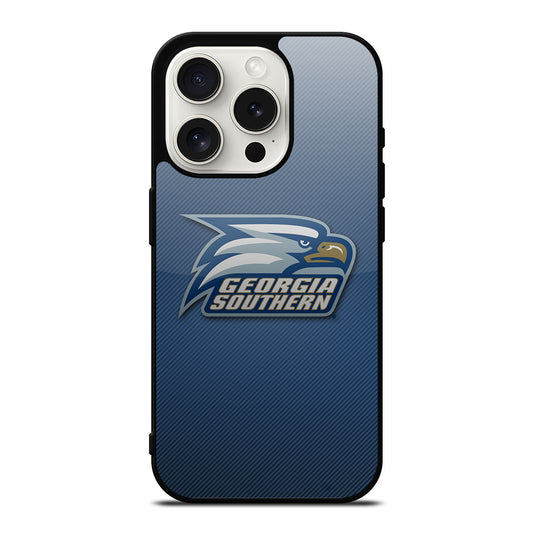 GEORGIA SOUTHERN EAGLES EMBLEM iPhone 15 Pro Case Cover