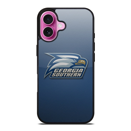 GEORGIA SOUTHERN EAGLES EMBLEM iPhone 16 Plus Case Cover