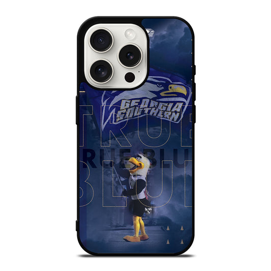 GEORGIA SOUTHERN EAGLES MASCOT iPhone 15 Pro Case Cover