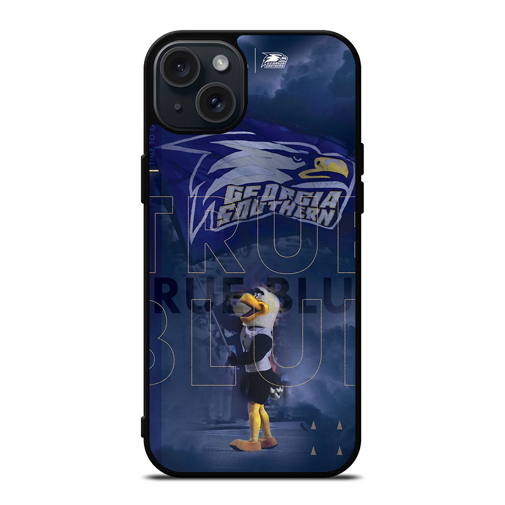 GEORGIA SOUTHERN EAGLES MASCOT iPhone 15 Plus Case Cover