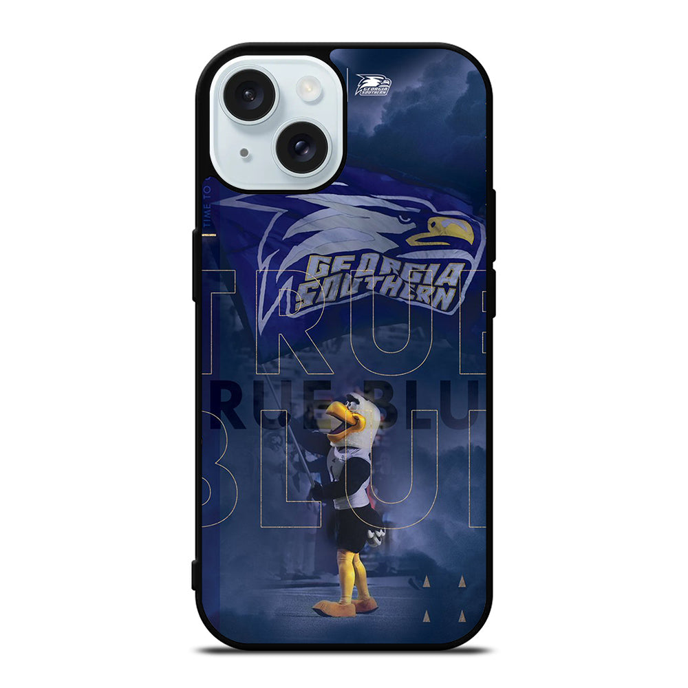 GEORGIA SOUTHERN EAGLES MASCOT iPhone 15 Case Cover