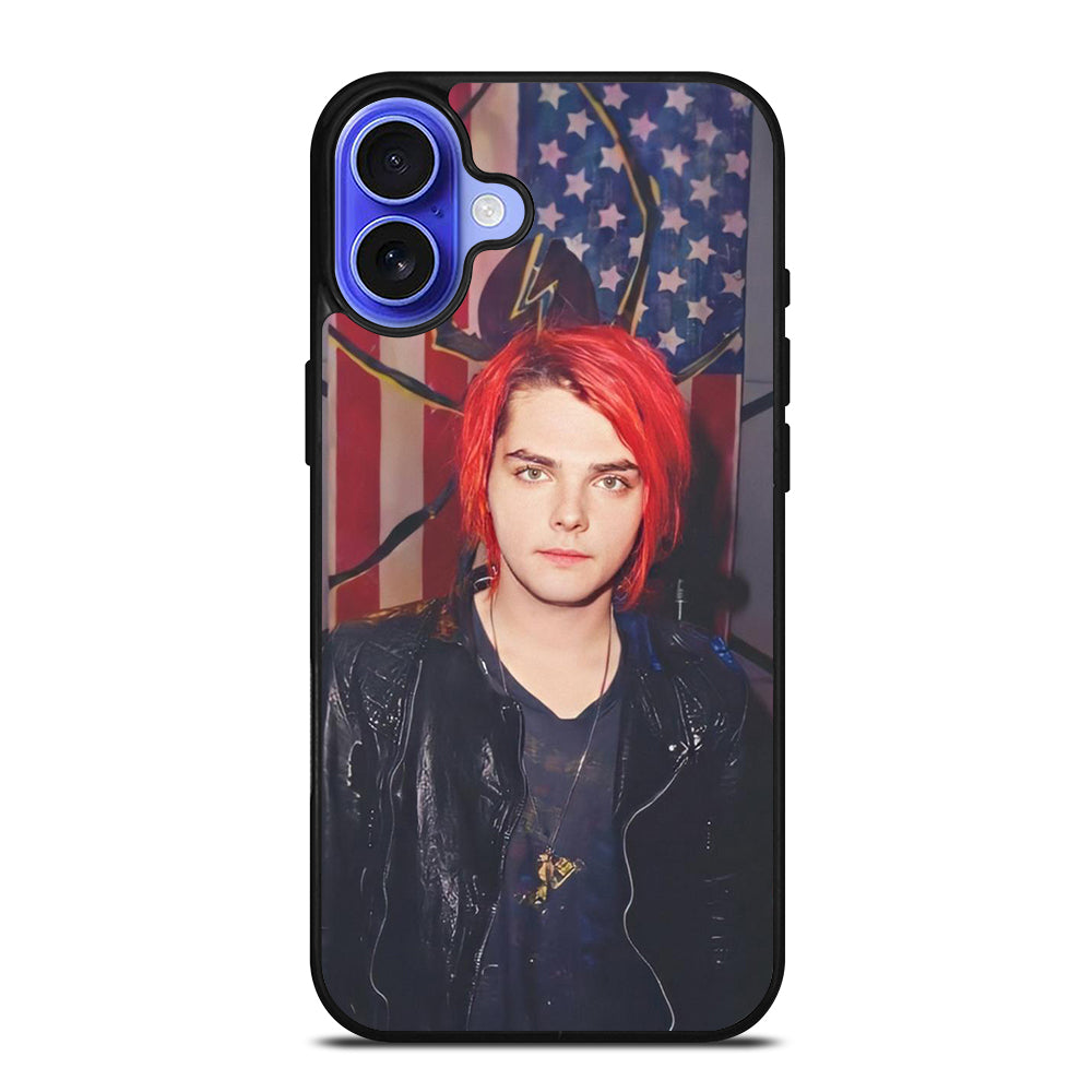 GERARD WAY MCR AMERICAN SINGER iPhone 16 Case Cover
