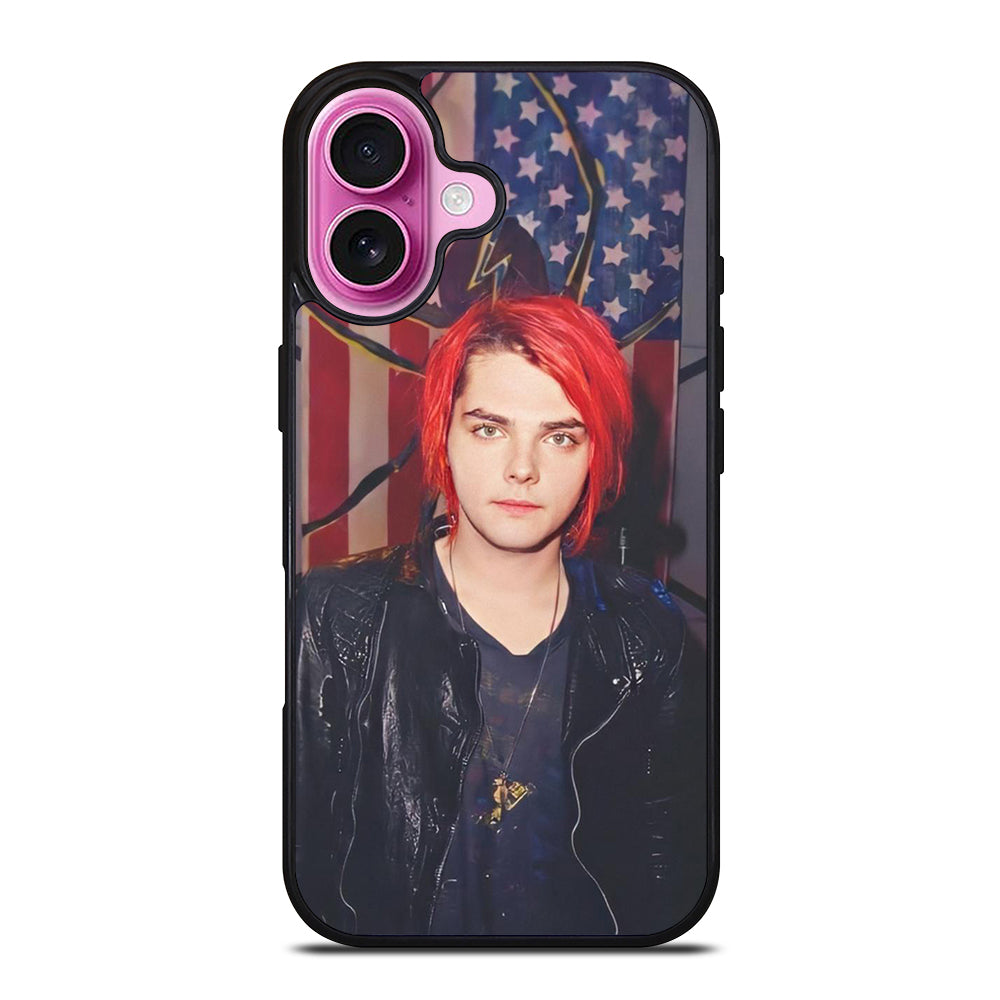 GERARD WAY MCR AMERICAN SINGER iPhone 16 Plus Case Cover
