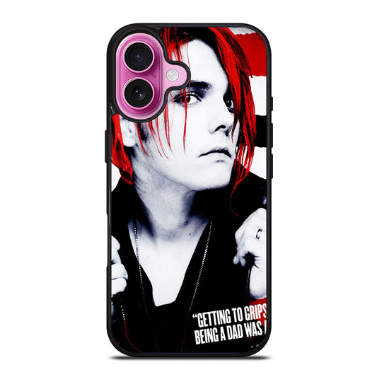 GERARD WAY MCR POSTER iPhone 16 Plus Case Cover