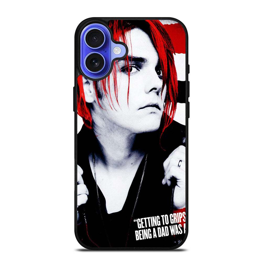 GERARD WAY MCR POSTER iPhone 16 Case Cover