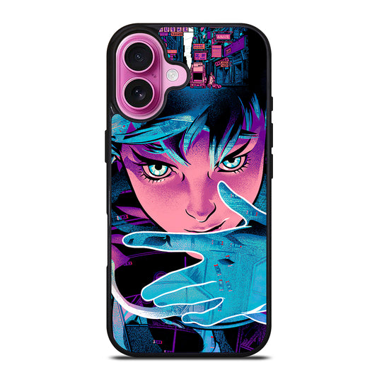 GHOST IN THE SHELL ART iPhone 16 Plus Case Cover