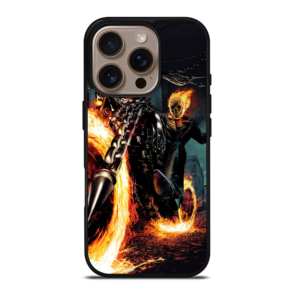 GHOST RIDER MOTORCYCLE iPhone 16 Pro Case Cover