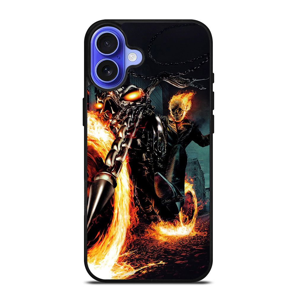 GHOST RIDER MOTORCYCLE iPhone 16 Case Cover