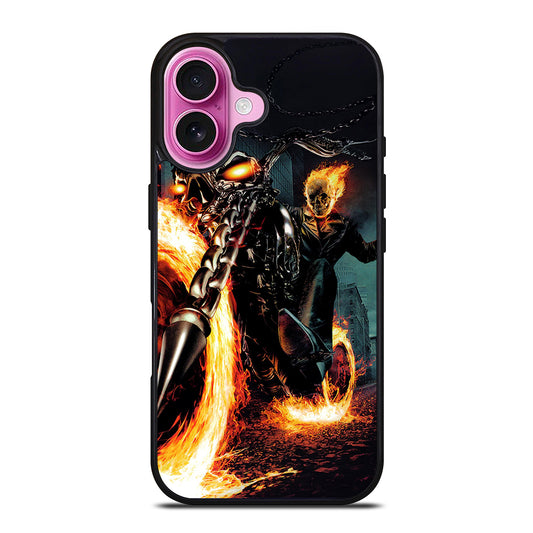 GHOST RIDER MOTORCYCLE iPhone 16 Plus Case Cover