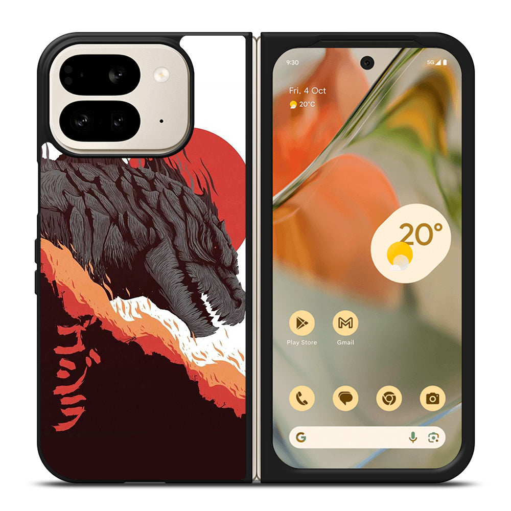 GODZILLA POSTER 2 Google Pixel 9 Pro Fold Case Cover