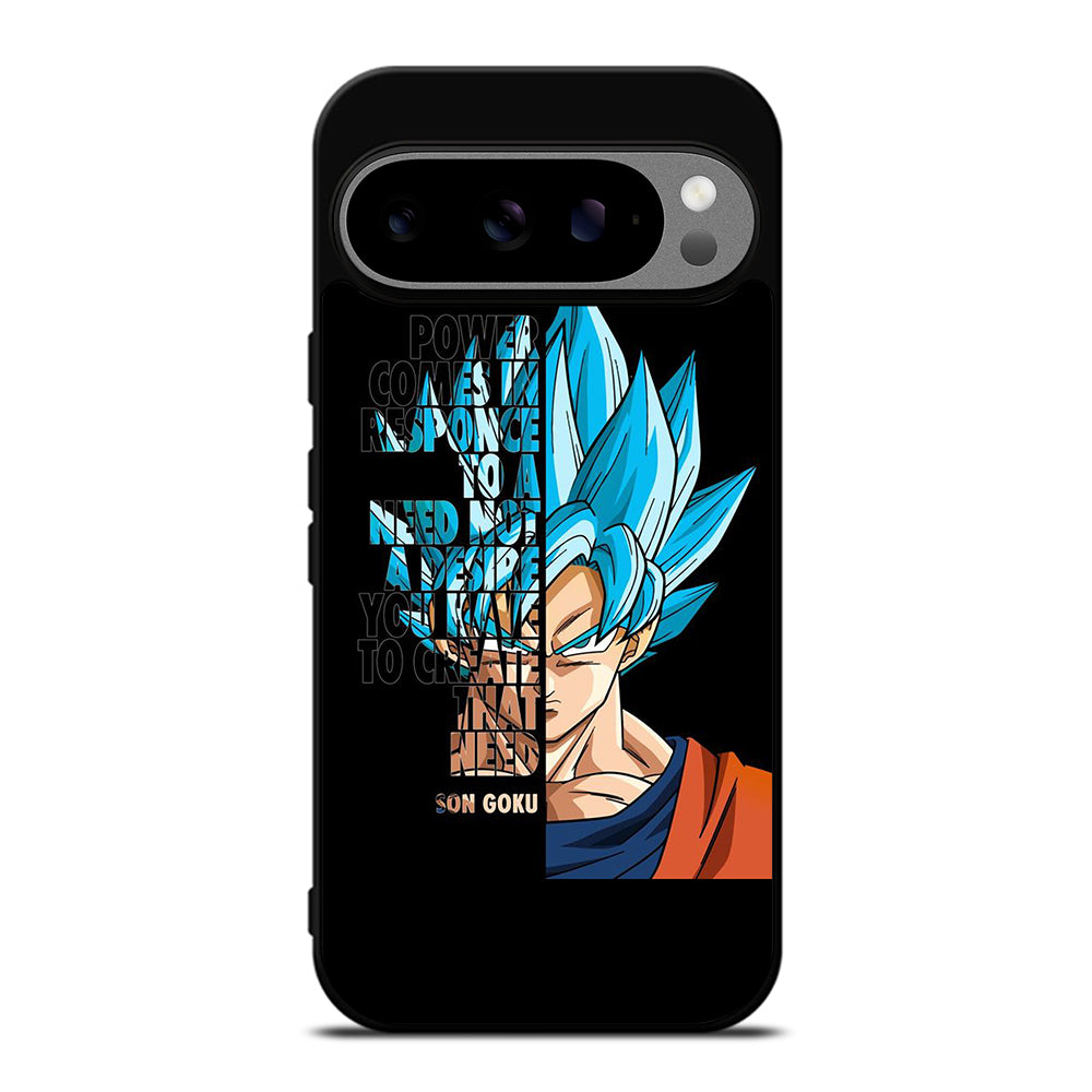 GOKU DRAGON BALL QUOTE Google Pixel 9 Pro XL Case Cover