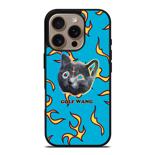 GOLF WANG FLAME ODD FUTURE CAT iPhone 16 Pro Case Cover