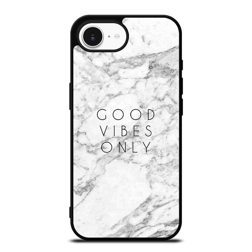 GOOD VIBES ONLY MARBLE 1 iPhone 16e Case Cover