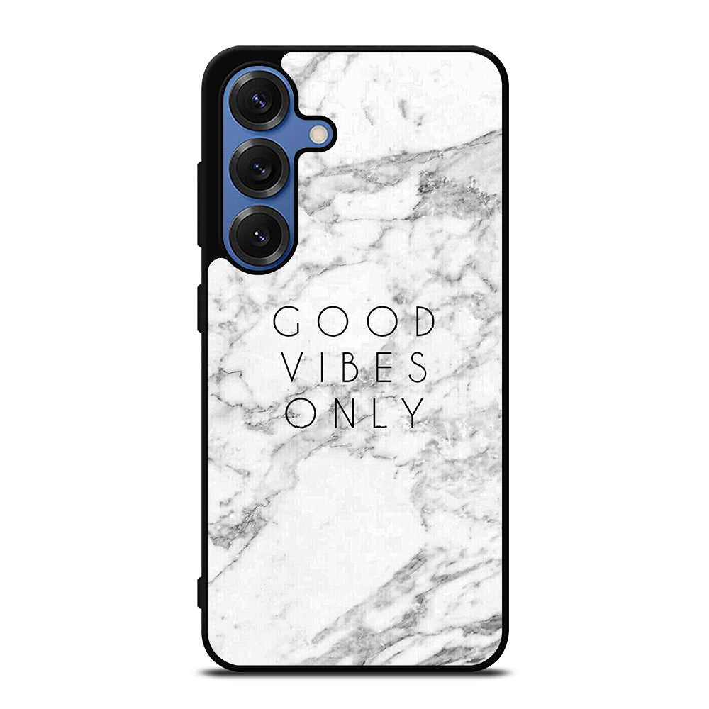 GOOD VIBES ONLY MARBLE 1 Samsung Galaxy S26 Case Cover