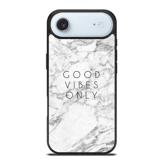 GOOD VIBES ONLY MARBLE 1 iPhone Air Case Cover