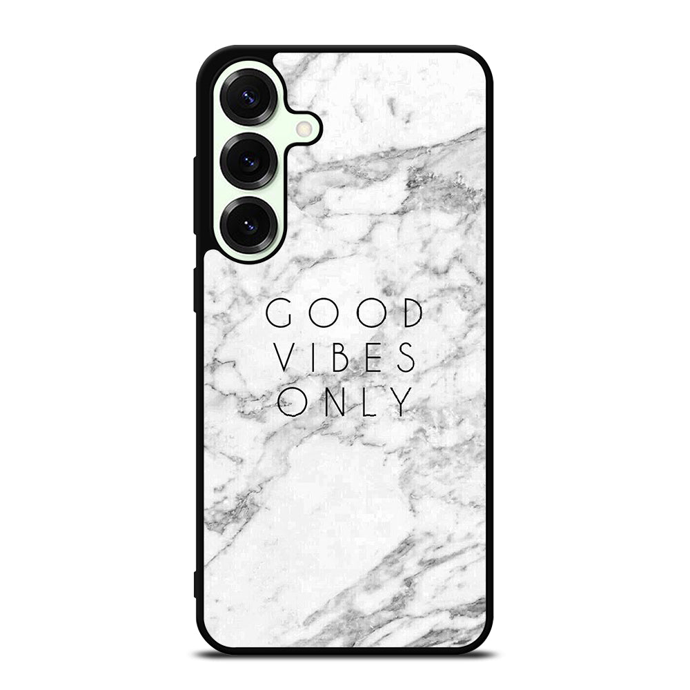 GOOD VIBES ONLY MARBLE 1 Samsung Galaxy S26 Plus Case Cover