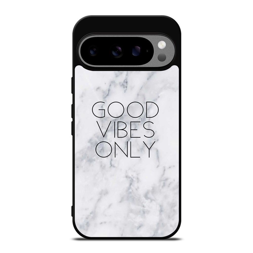GOOD VIBES ONLY MARBLE 3 Google Pixel 9 Pro XL Case Cover