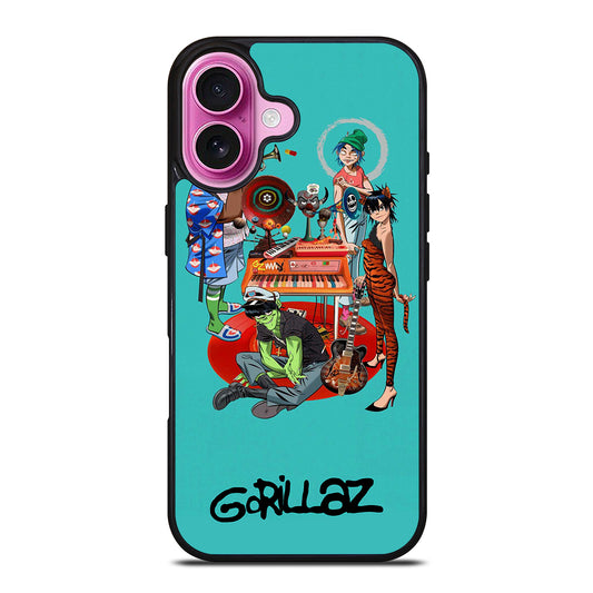 GORILLAZ ART iPhone 16 Plus Case Cover