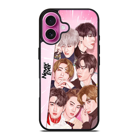 GOT7 KPOP NEVER EVER iPhone 16 Plus Case Cover