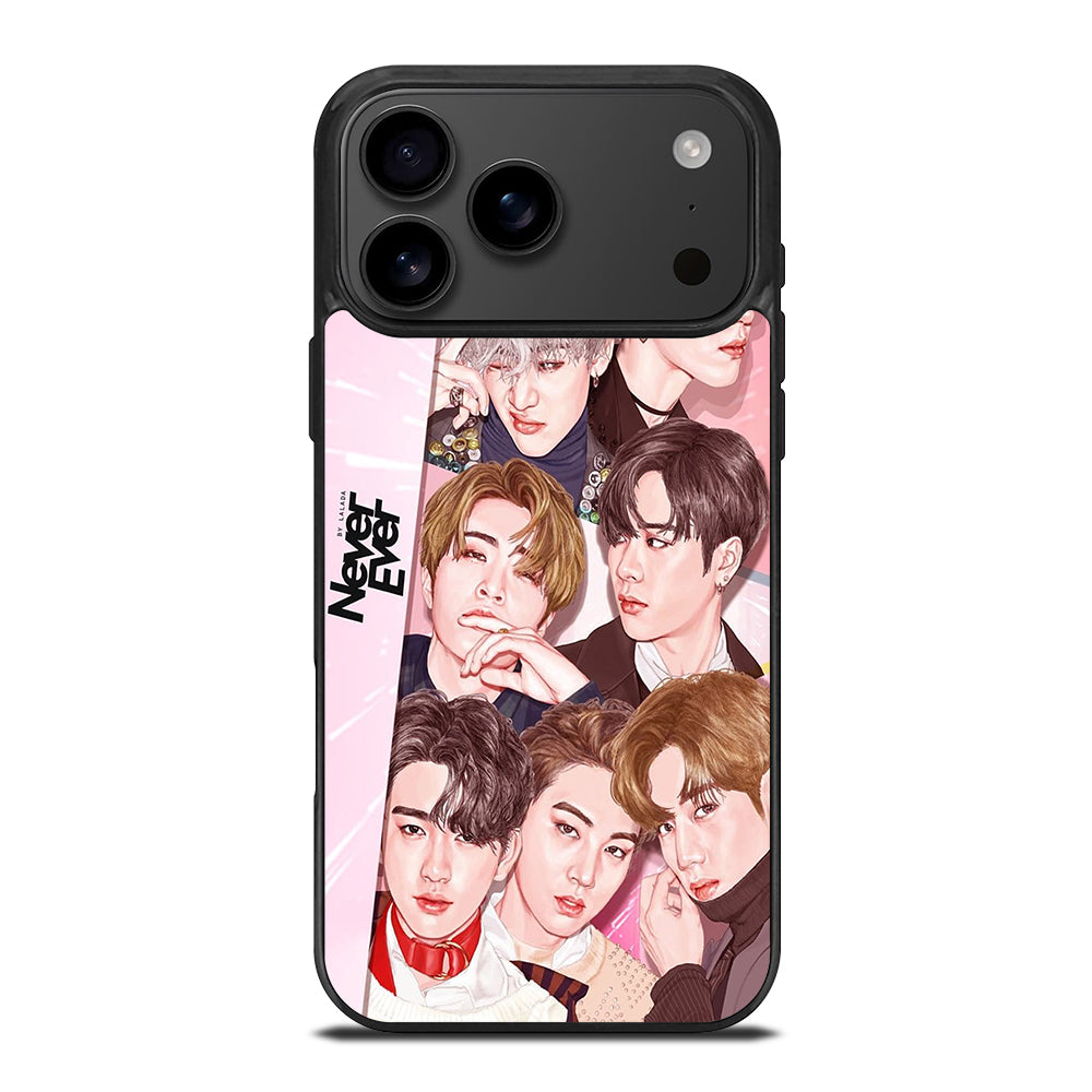 GOT7 KPOP NEVER EVER iPhone 17 Pro Max Case Cover