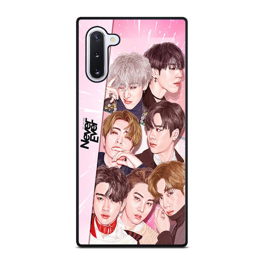 GOT7 KPOP NEVER EVER Samsung Galaxy Note 10 Case Cover