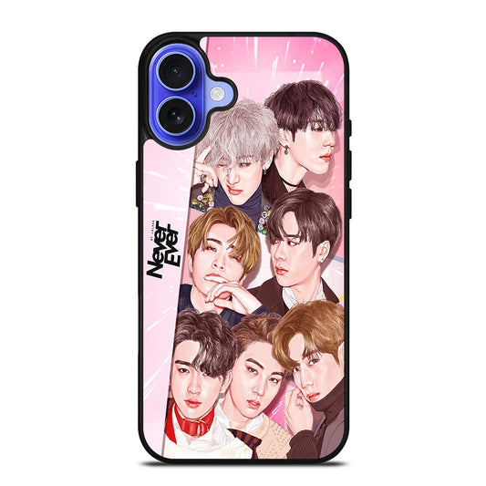 GOT7 KPOP NEVER EVER iPhone 16 Case Cover