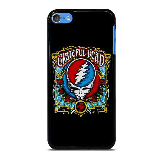 GRATEFUL DEAD BAND ROSE LOGO iPod Touch 7 Case Cover