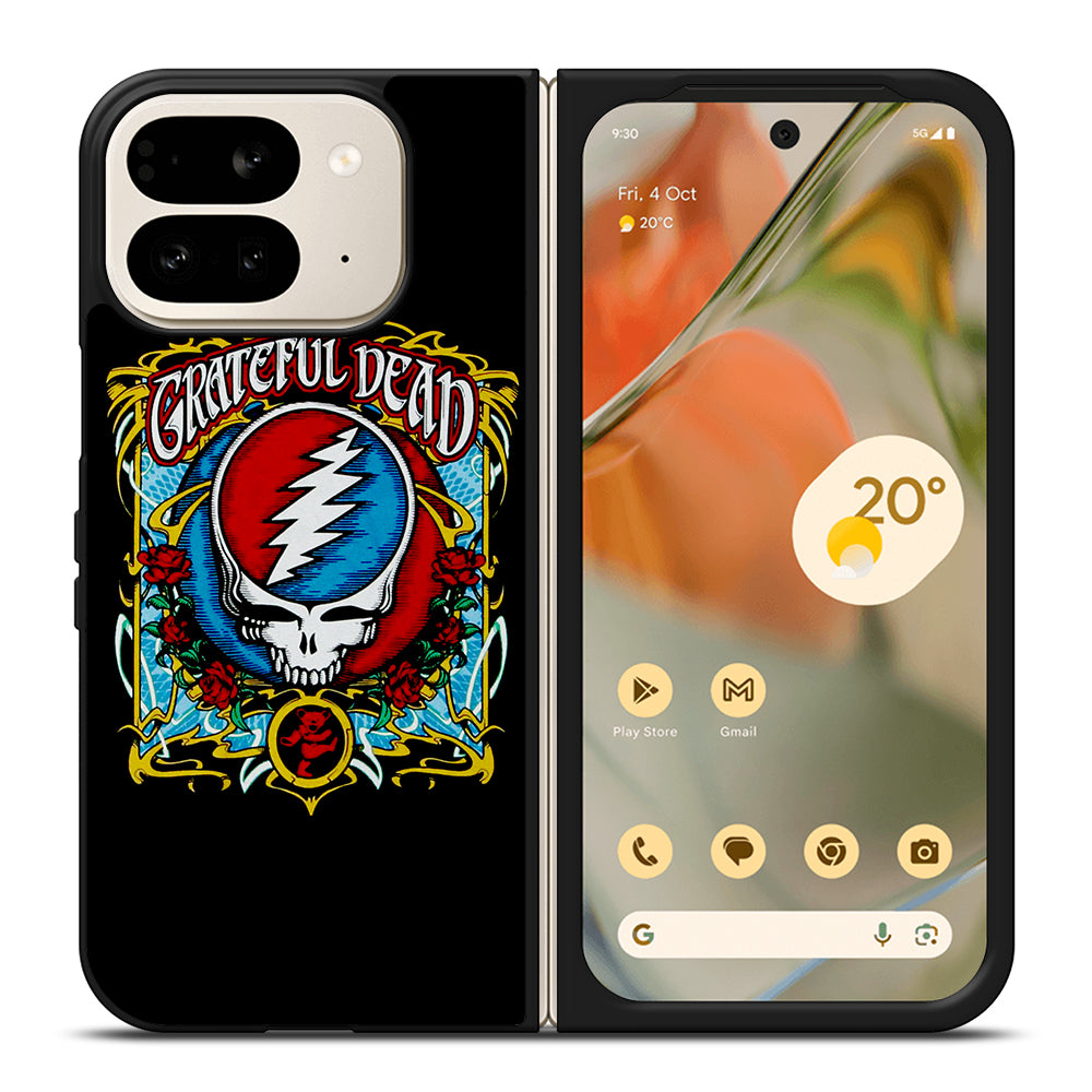 GRATEFUL DEAD BAND ROSE LOGO Google Pixel 9 Pro Fold Case Cover