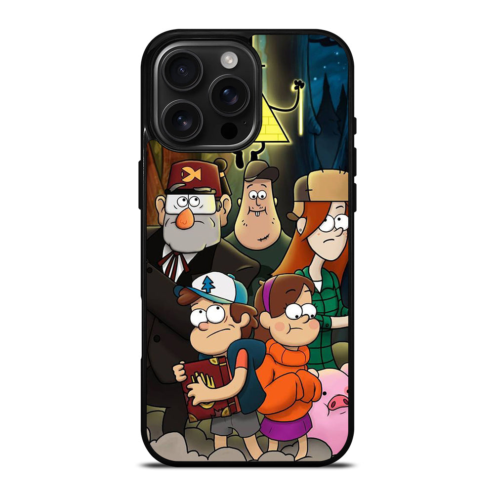 GRAVITY FALLS CARTOON SERIES 3 iPhone 16 Pro Max Case Cover