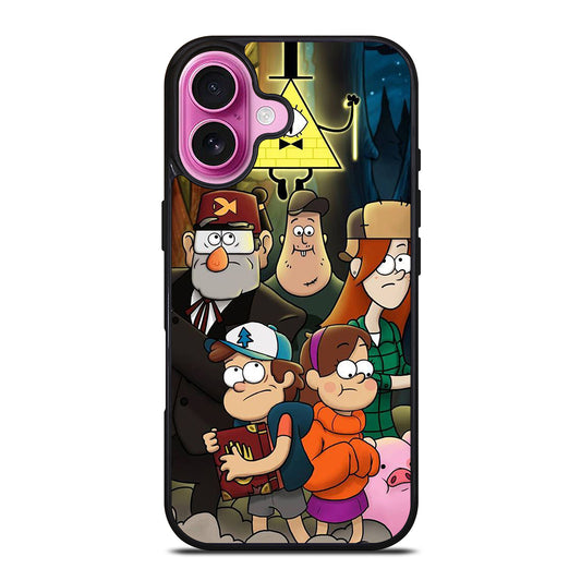 GRAVITY FALLS CARTOON SERIES 3 iPhone 16 Plus Case Cover