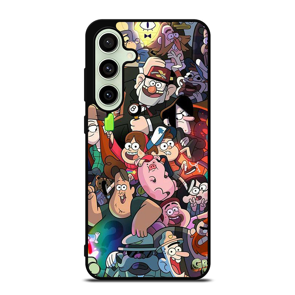 GRAVITY FALLS CHARACTER 3 Samsung Galaxy S24 FE Case Cover