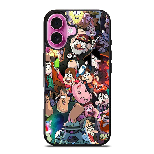 GRAVITY FALLS CHARACTER 3 iPhone 16 Plus Case Cover
