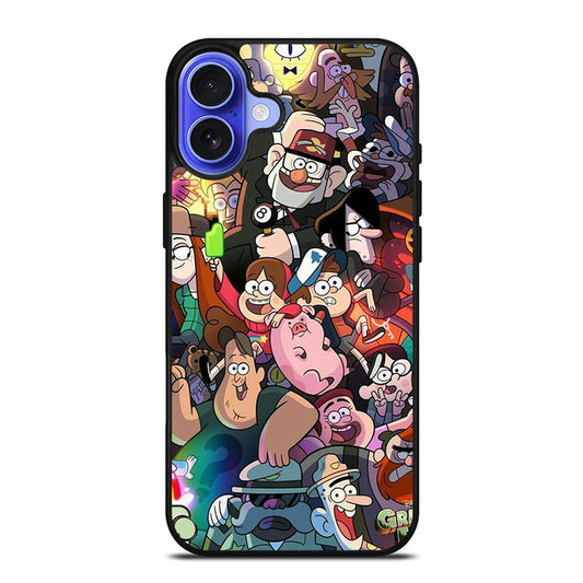 GRAVITY FALLS CHARACTER 3 iPhone 16 Case Cover