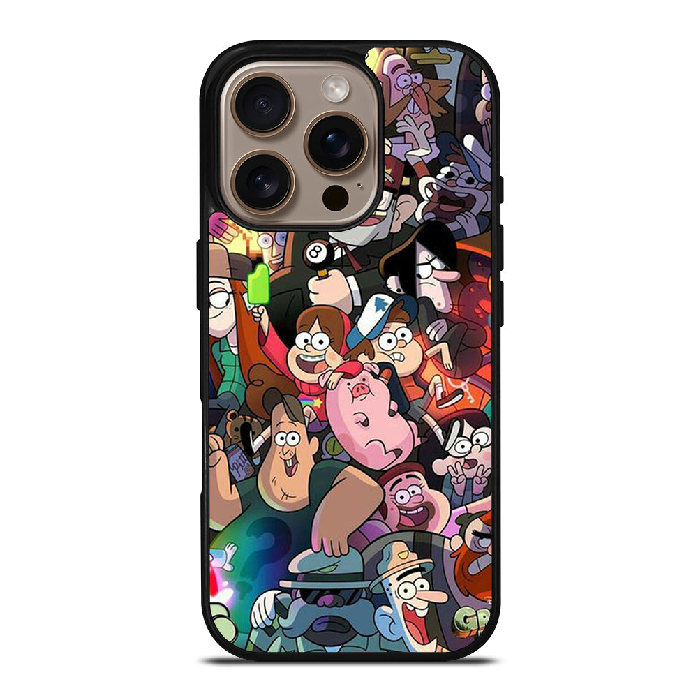 GRAVITY FALLS CHARACTER 3 iPhone 16 Pro Case Cover