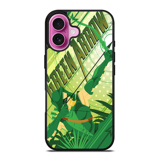 GREEN ARROW DC CARTOON 2 iPhone 16 Plus Case Cover