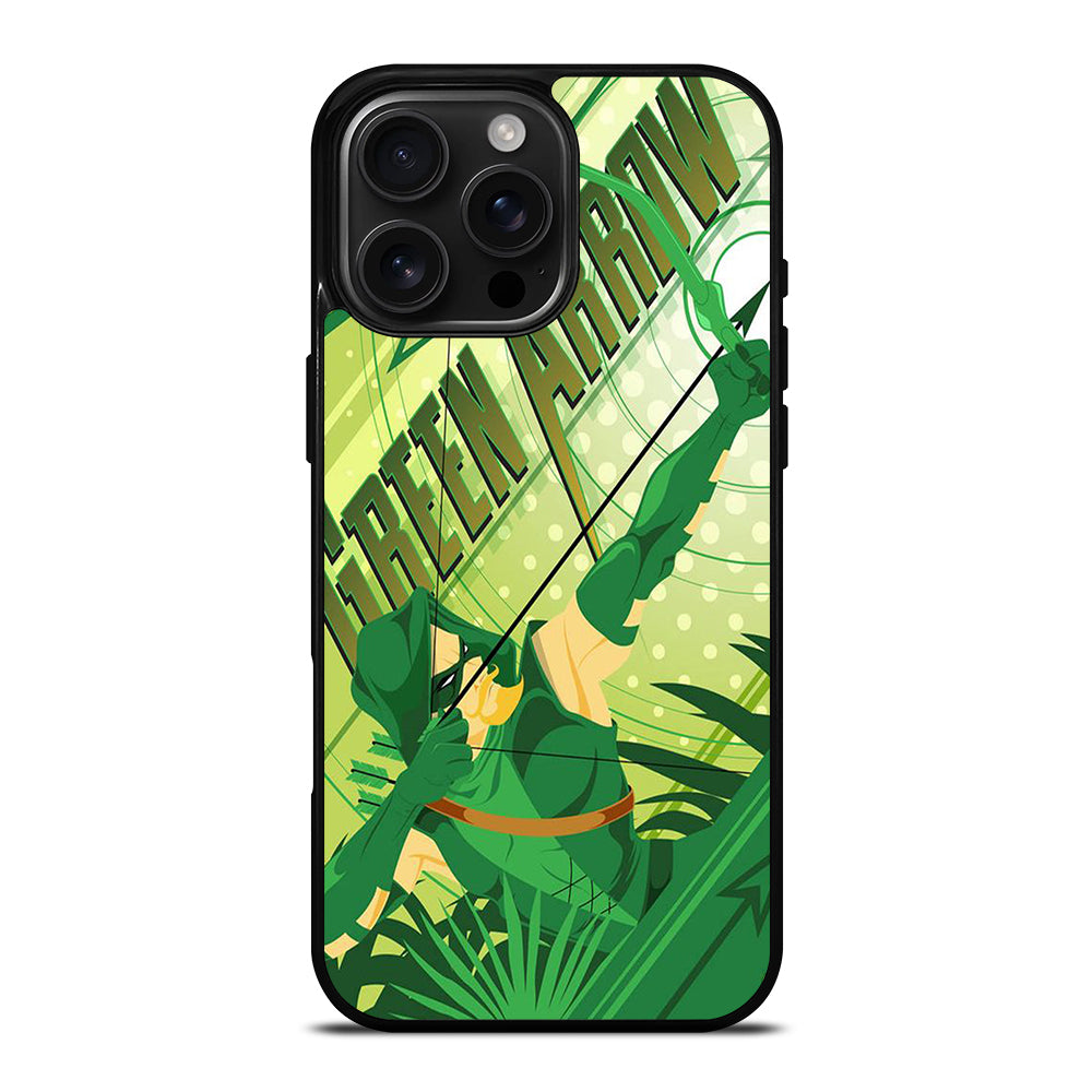 GREEN ARROW DC CARTOON 2 iPhone 16 Pro Max Case Cover