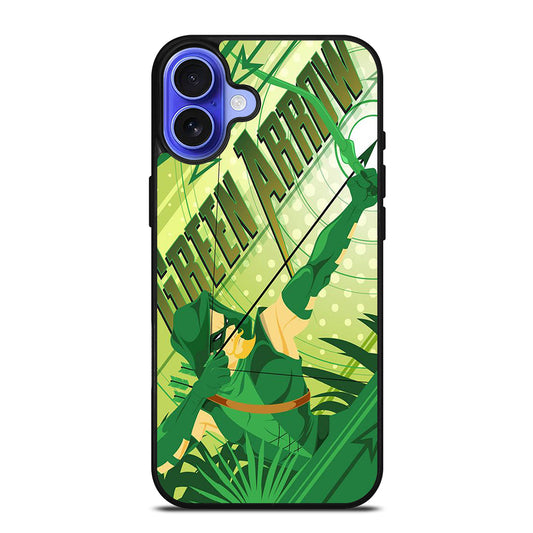 GREEN ARROW DC CARTOON 2 iPhone 16 Case Cover