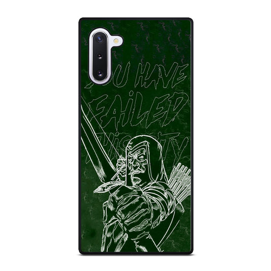 GREEN ARROW QUOTE Samsung Galaxy Note 10 Case Cover