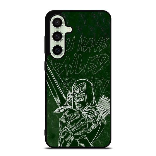 GREEN ARROW QUOTE Samsung Galaxy S24 FE Case Cover