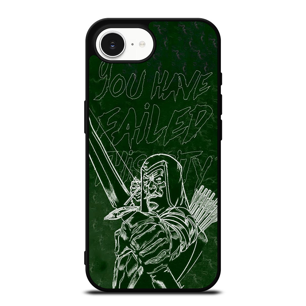 GREEN ARROW QUOTE iPhone 16e Case Cover