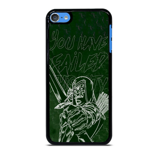 GREEN ARROW QUOTE iPod Touch 7 Case Cover