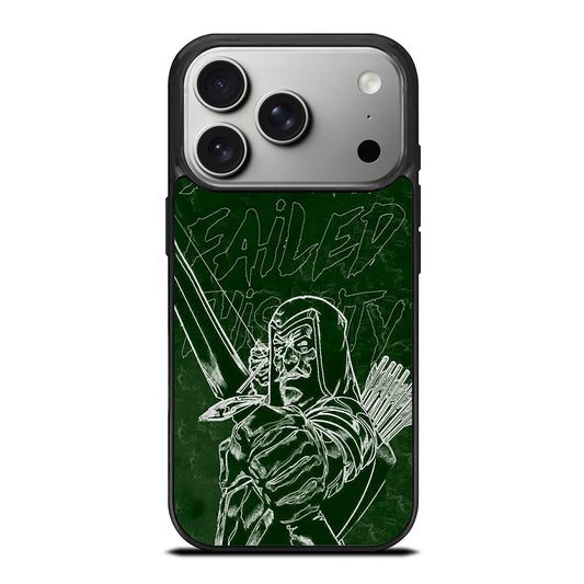 GREEN ARROW QUOTE iPhone 17 Pro Case Cover